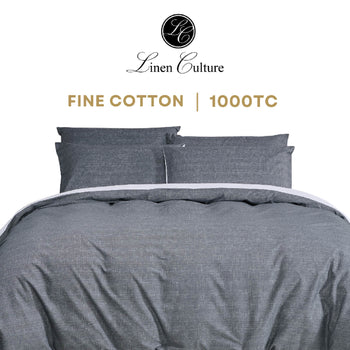 Fine Cotton - Grey Texture