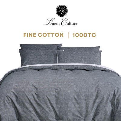 Fine Cotton - Grey Texture