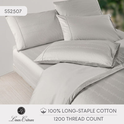 Long-Staple Cotton - Dobby Light Grey