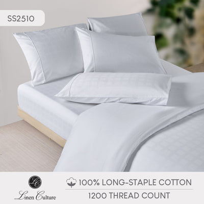 Long-Staple Cotton - Dobby White