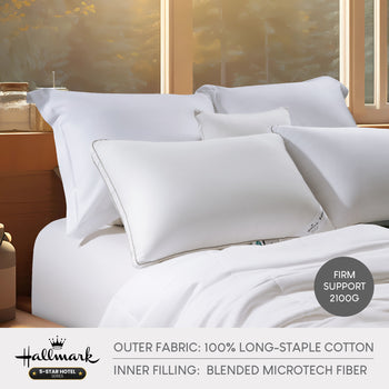 Hallmark 5-Star Hotel Comfy Fiber Pillow