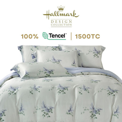 Pure Tencel - Floral Blue