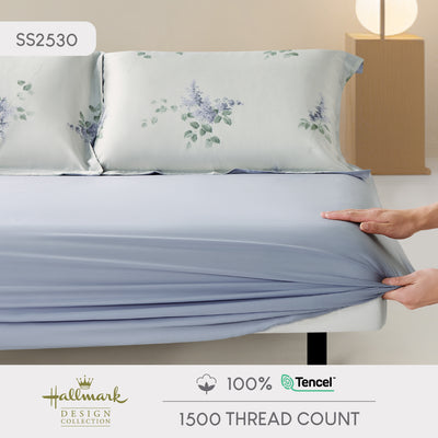 Pure Tencel - Floral Blue