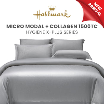 Hallmark Hygiene X-Plus Micro Modal 1500TC Bed Linen - Grey