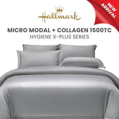 Hallmark Hygiene X-Plus Micro Modal 1500TC Bed Linen - Grey