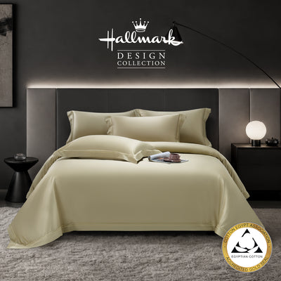 Hallmark Grandeur Egyptian Cotton 1700TC  Bed Linen - Olive