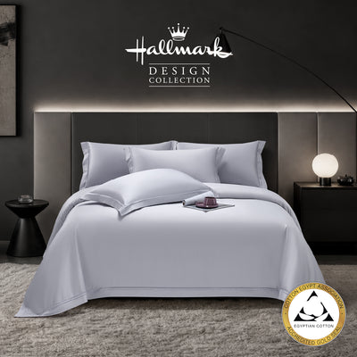 Hallmark Grandeur Egyptian Cotton 1700TC  Bed Linen - Silver