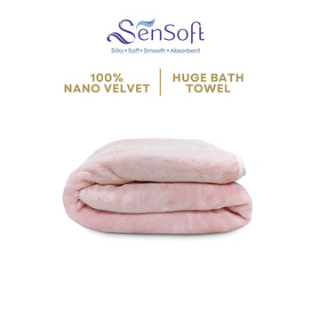 Sensoft Nano Velvet Huge Bath Towel 90x170cm