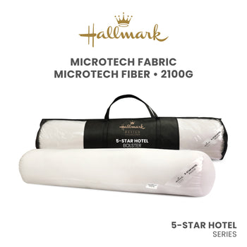 Hallmark 5-Star Hotel Down-Proof Comfy Fiber Bolster