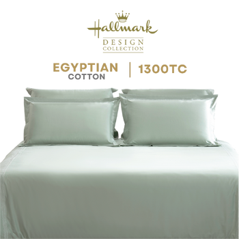 Embroidered Egyptian Cotton - Green