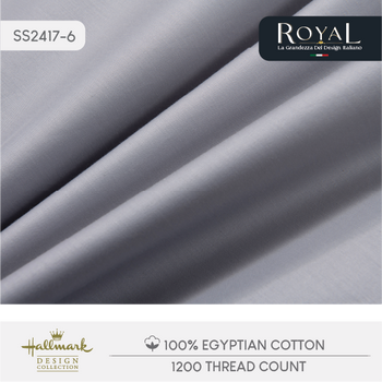 Royal Egyptian Cotton - Silver Grey