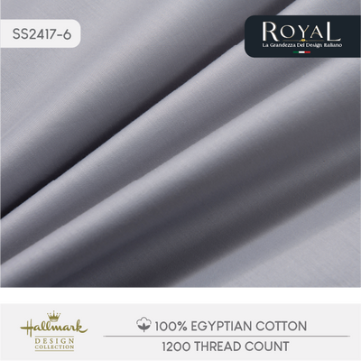 Royal Egyptian Cotton - Silver Grey