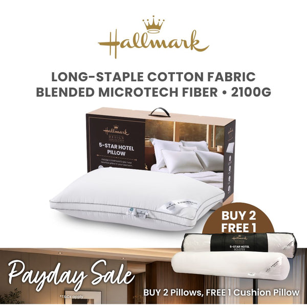 Hallmark 5-Star Hotel Comfy Fiber Pillow