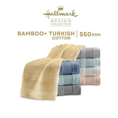 Premium Turkish Cotton & Bamboo Towel – Ultra Soft & Absorbent
